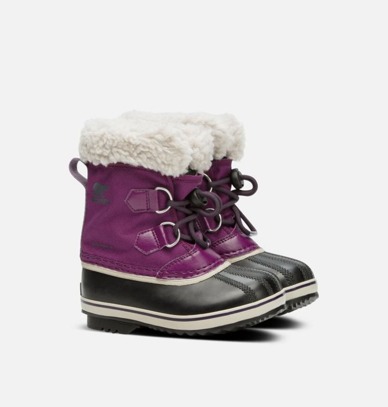 Botas Nieve Sorel Niños - Childrens Yoot Pac™ Nylon Moradas/Negras - 04532-TFUS